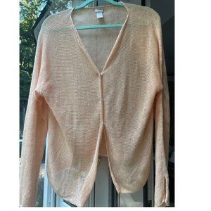 J. Jill Peach Cardigan Medium